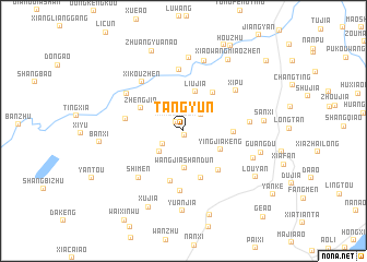map of Tangyun