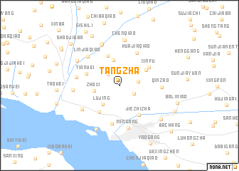 map of Tangzha