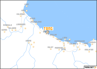 map of Tang