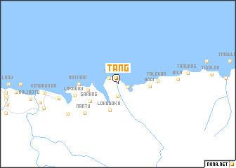 map of Tang