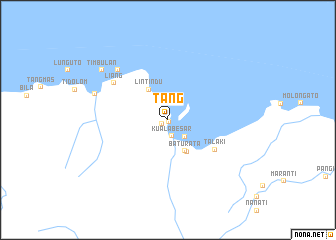 map of Tang