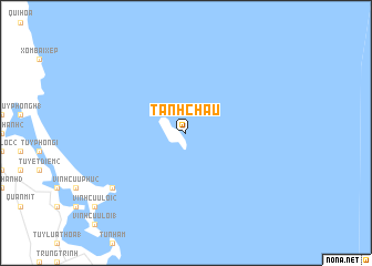 map of Tanh Châu