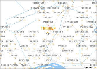 map of Tân Hiệp