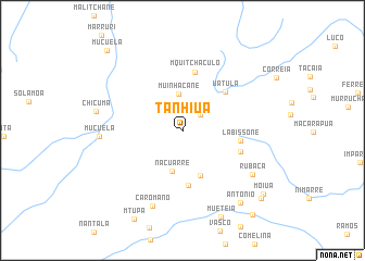 map of Tanhiua