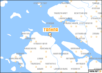 map of Tanhna