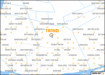 map of Tân Hội
