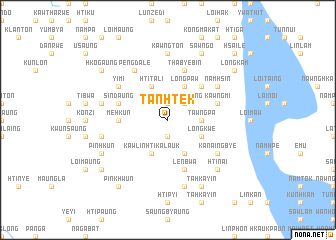 map of Tanhtek