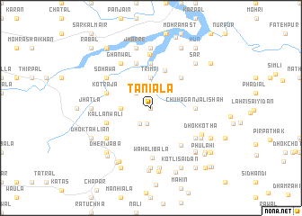 map of Taniāla