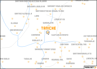 map of Taniche