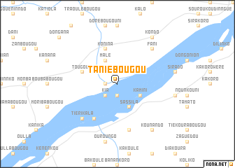 map of Tanièbougou