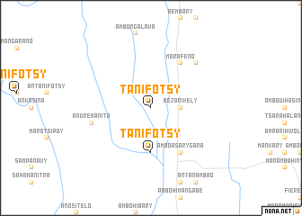 map of Tanifotsy