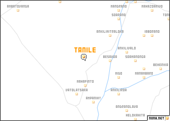 map of Tanile