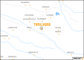 map of Tanilvoro