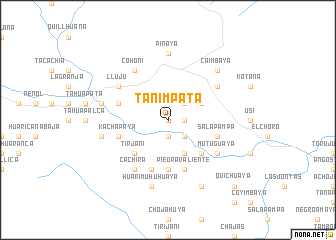 map of Tanimpata