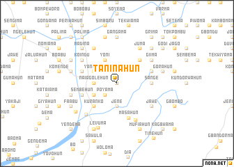 map of Taninahun