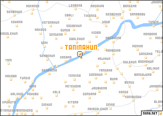 map of Taninahun