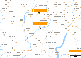 map of Taninahun