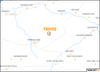 map of Tanino