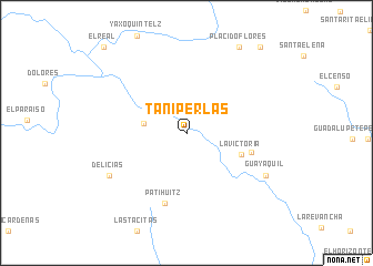 map of Taniperlas