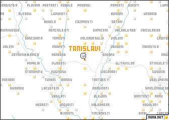 map of Tanislavi