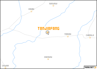 map of Tanjiafang