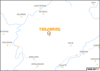 map of Tanjiaping