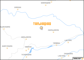 map of Tanjiaqiao