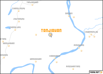 map of Tanjiawan