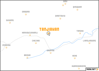 map of Tanjiawan