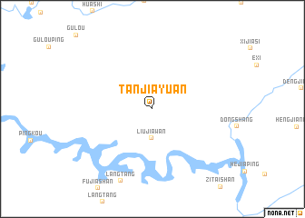 map of Tanjiayuan