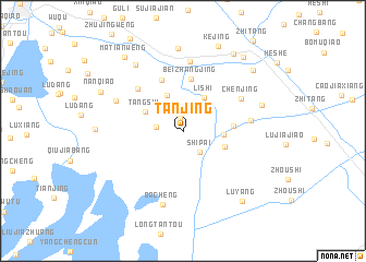 map of Tanjing