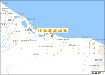 map of Tanjongkleng