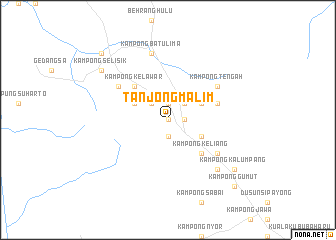 map of TanjongMalim
