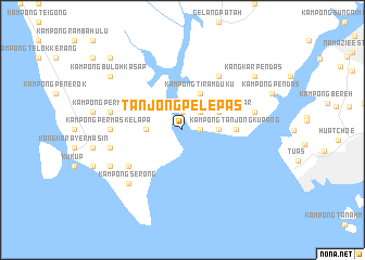 map of Tanjong Pelepas