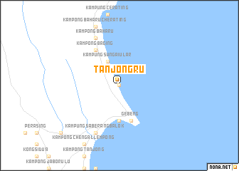 map of Tanjong Ru