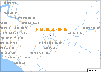 map of Tanjong Serdang