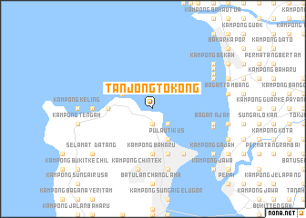 map of Tanjong Tokong