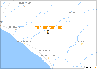 map of Tanjungagung