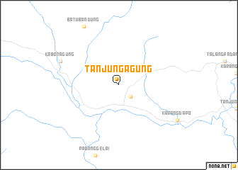 map of Tanjungagung