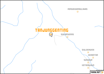 map of Tanjunggenting