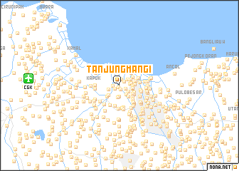 map of Tanjungmangi