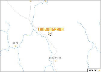 map of Tanjungpauh