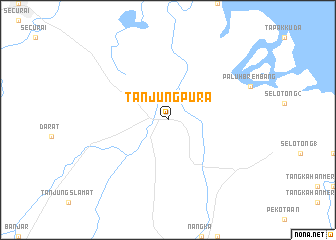 map of Tanjungpura