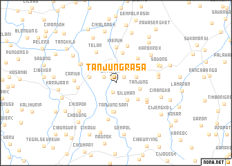 map of Tanjungrasa