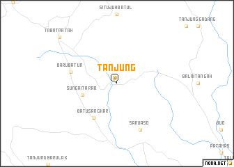 map of Tanjung