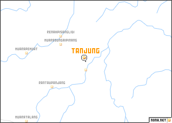 map of Tanjung
