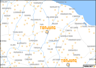 map of Tanjung