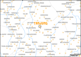 map of Tanjung