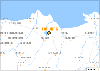 map of Tanjung