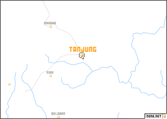map of Tanjung